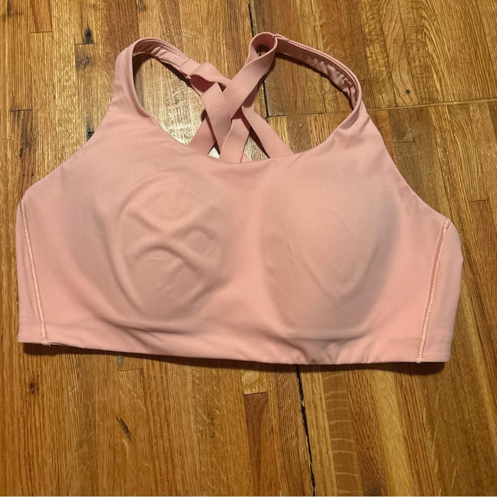 lululemon athletica Pink Cross-Back Sports Bra